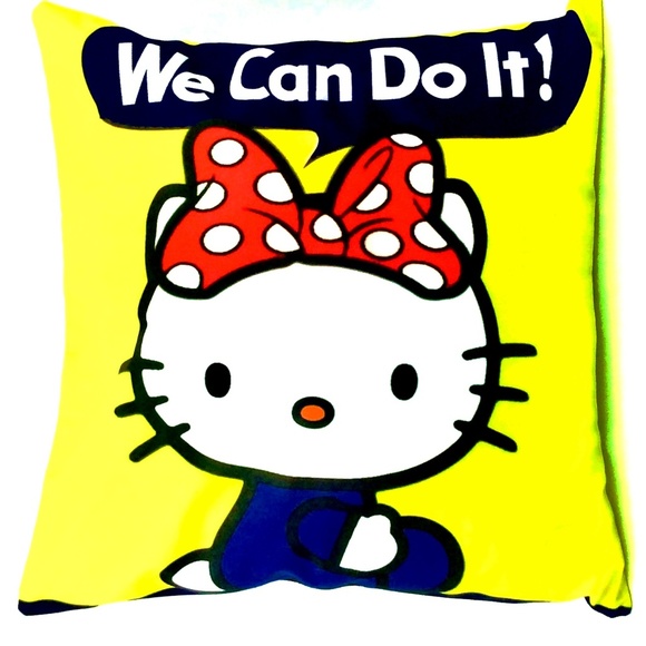 Hello Kitty Accents Accent Pillow We Can Do It Wwii Image Poshmark